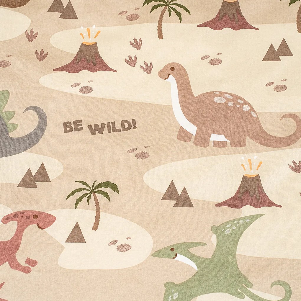 4Home Dziecięca pościel bawełniana Dino world, 140 x 200 cm, 70 x 90 cm, 140 x 200 cm, 70 x 90 cm