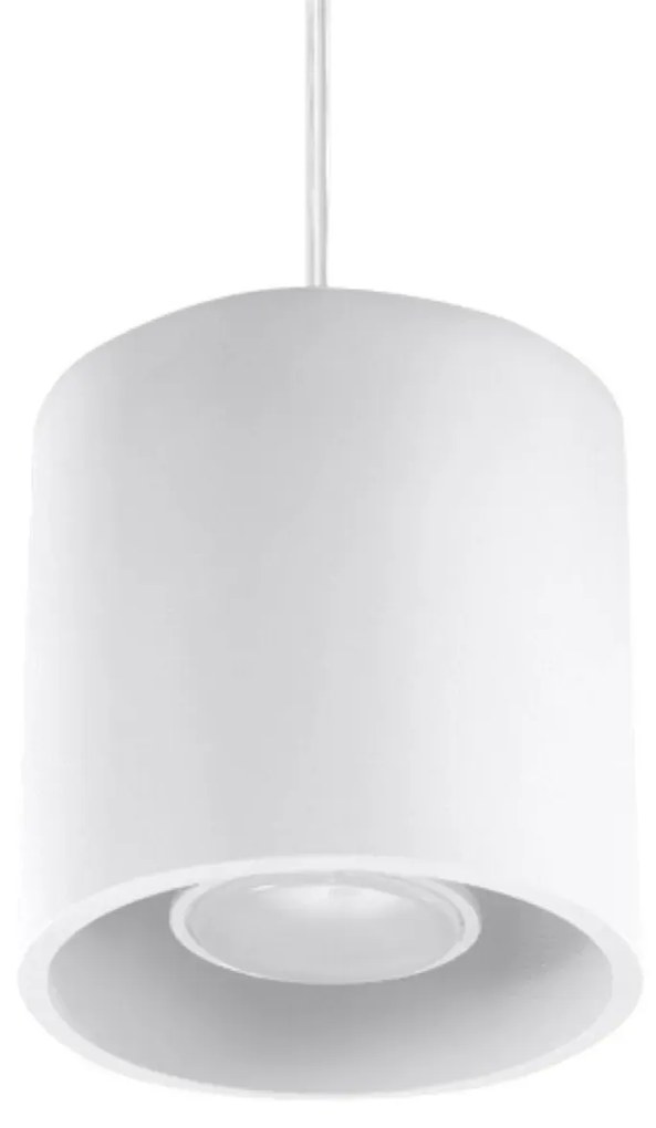 Lampa wisząca ORBIS 1 biała SOLLUX LIGHTING