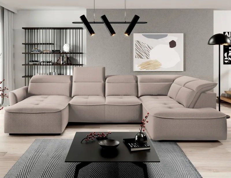 Narożnik MURILLO XL z elektryczną regulacją siedziska WERSAL