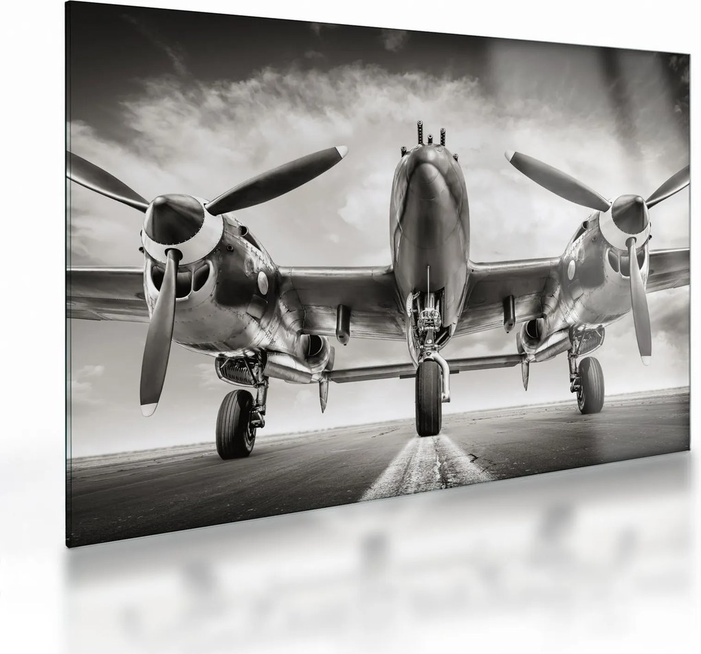 Obraz na szkle - Warbird (70x50 cm)
