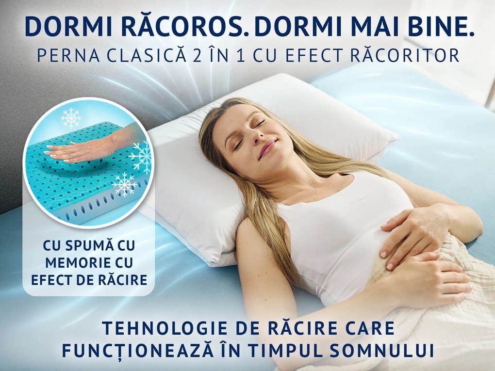 Poduszka chłodząca 2w1 50x70 50x70 cm