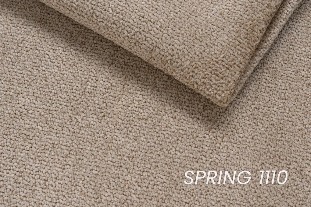 Sofa Zeldia 155 z funkcją spania - brązowy szenil hydrofobowy Spring 1110