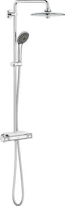 Termostatyczna kolumna prysznicowa GROHE Vitalio Joy System 260 - Deszczownica 3 strumienie, Deszczownica 3 strumienie