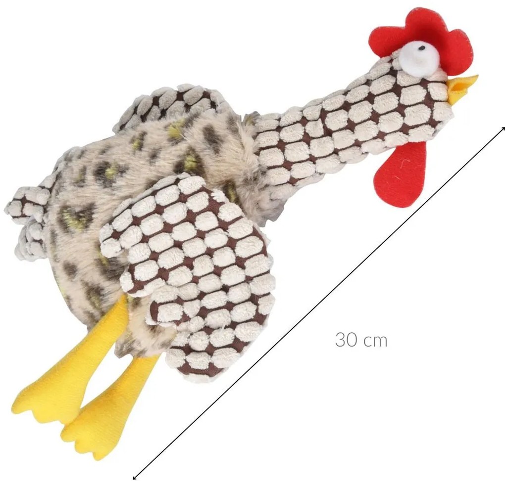 Zabawka dla psa KOGUT, 30 cm