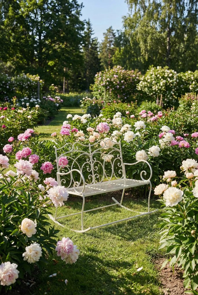 Bujana ławka ogrodowa H0-W45