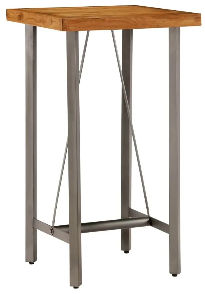 Stolik barowy z drewna tekowego Z2-D68