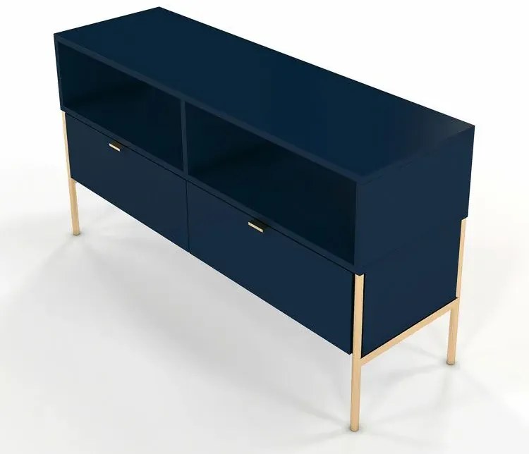 Szafka RTV w stylu glamour G0-T72