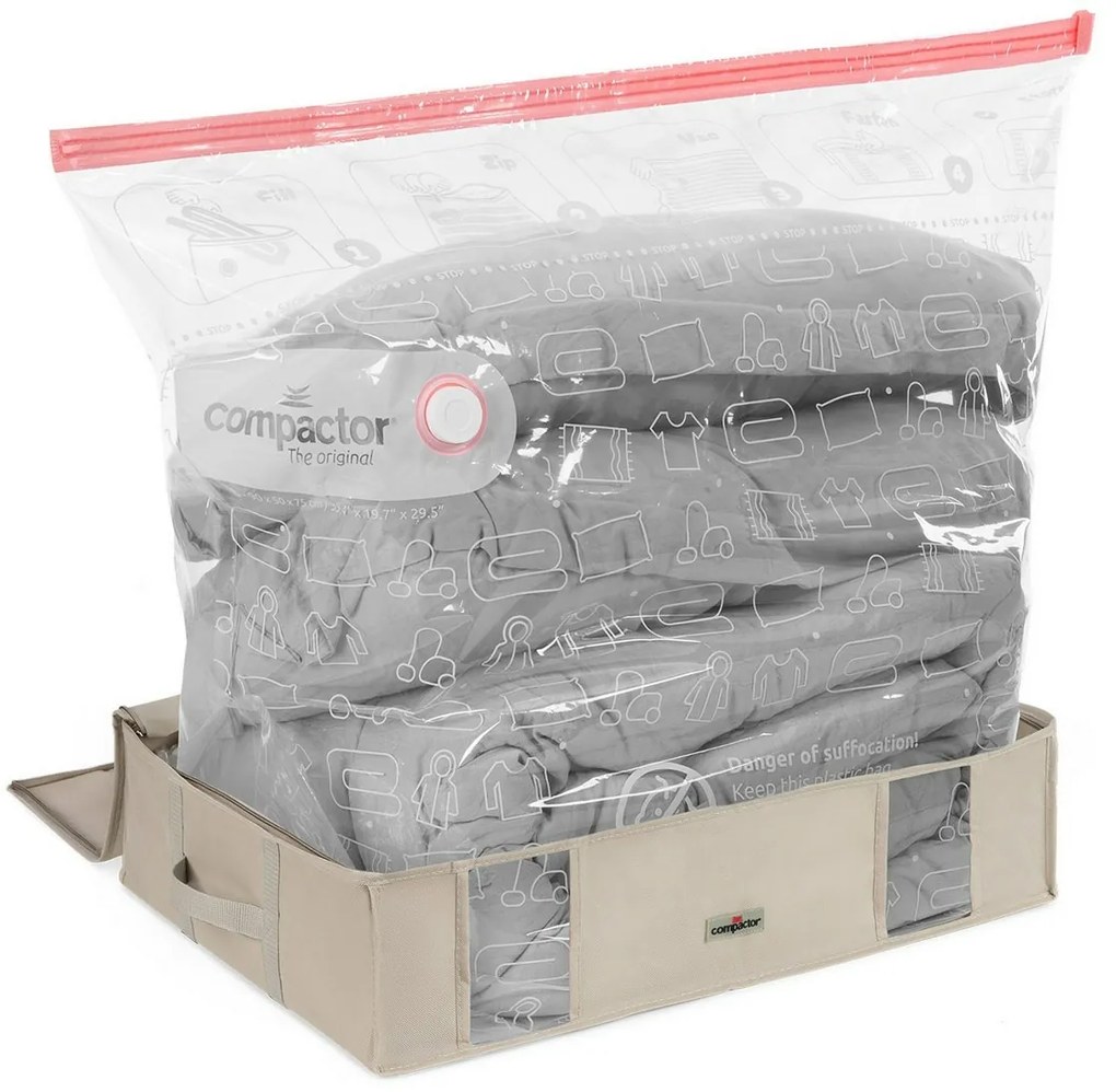 Compactor Próżniowy pojemnik z wkładem L Life, 65 x 50 x 15,5 cm, L