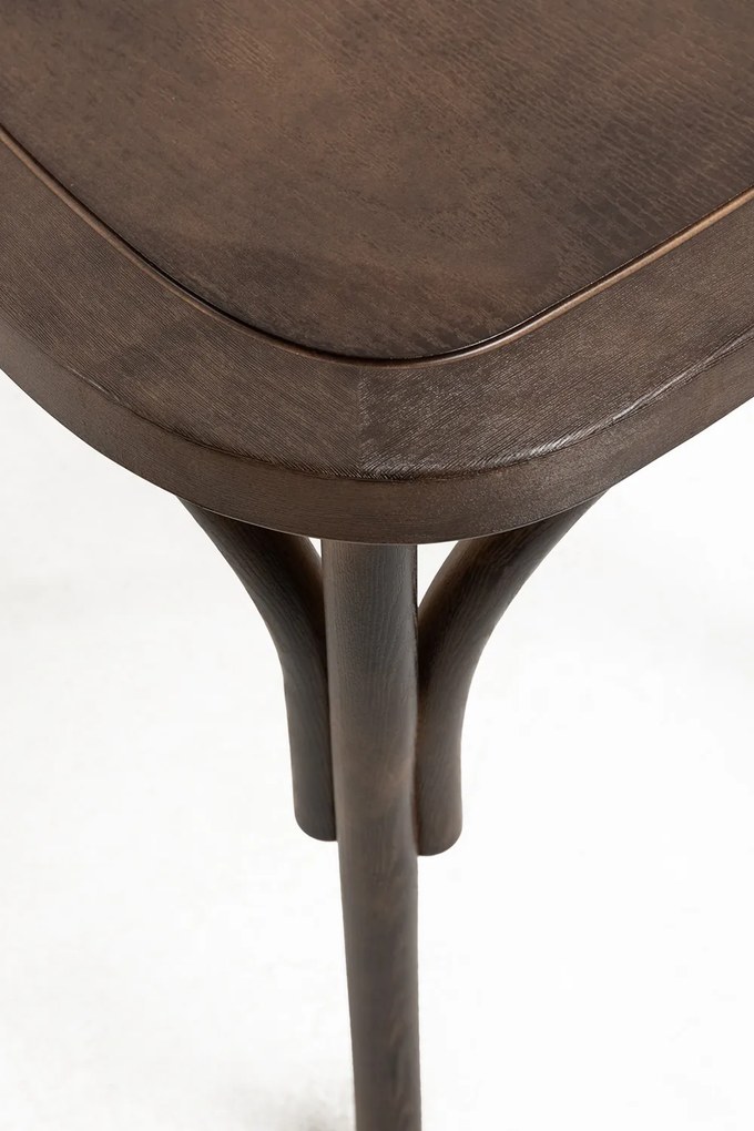 Krzeso polipropylenowe Altea z efektem drewna