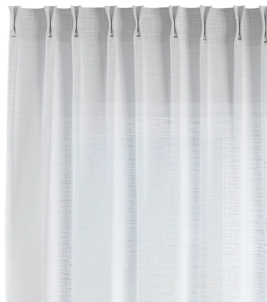 Firana na haczykach flex podwójnych