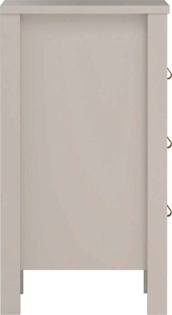 Szafka nocna z 3 szufladami Madrid, kaszmir mat