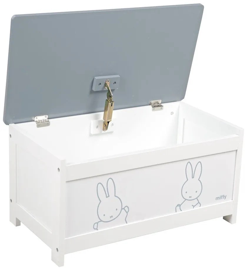 Biały pojemnik dziecięcy 60x32x30 cm Miffy – Roba