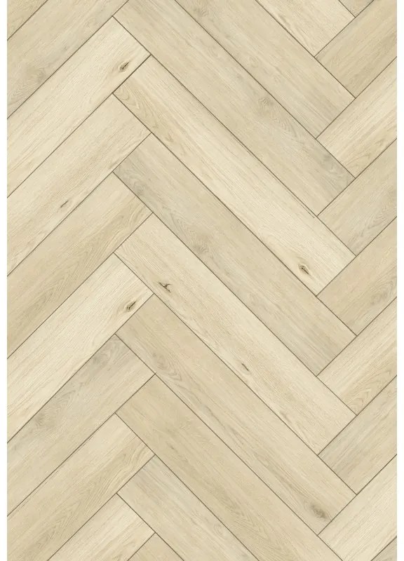 Mexen Calera panele winylowe jodełka 635 x 127 mm SPC 6,5 mm, podkład IPEX 1,5 mm, 4 V-Fuga, Dąb - F1168-0635-127-505-4V1-01