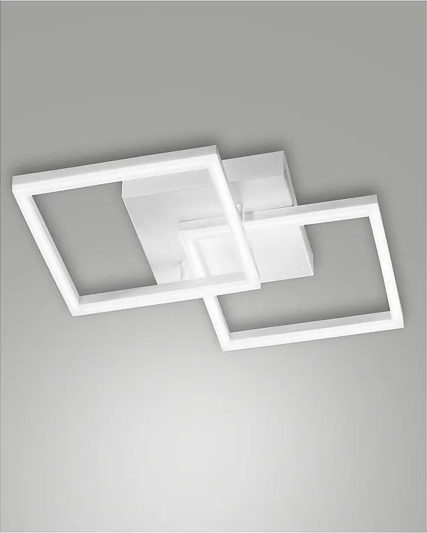 BARD nowoczesna lampa sufitowa LED 39W biała 3394-29-102 Fabas Luce