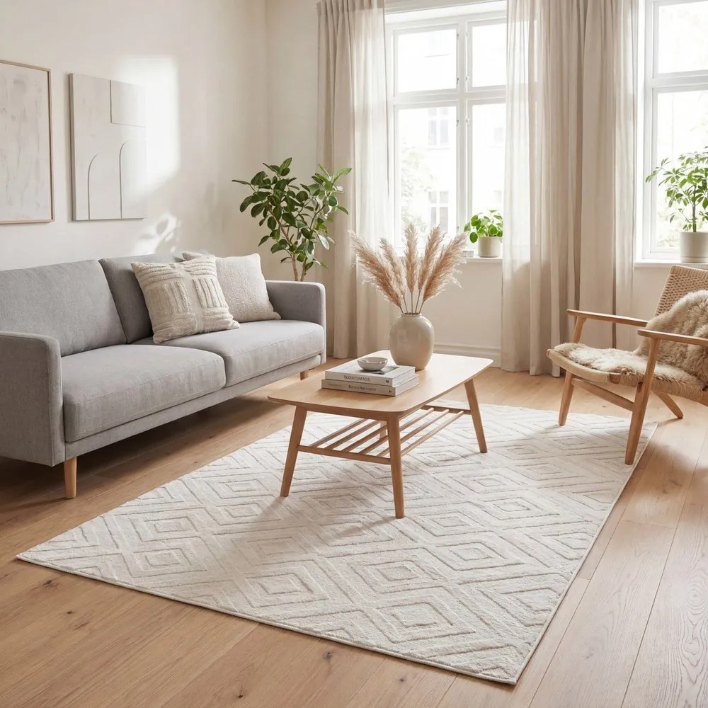 Kremowy dywan 120x170 cm Estilo – Universal