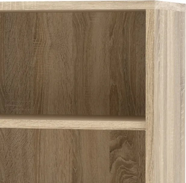 Regał biurowy z szufladami Prima 4 dąb sonoma