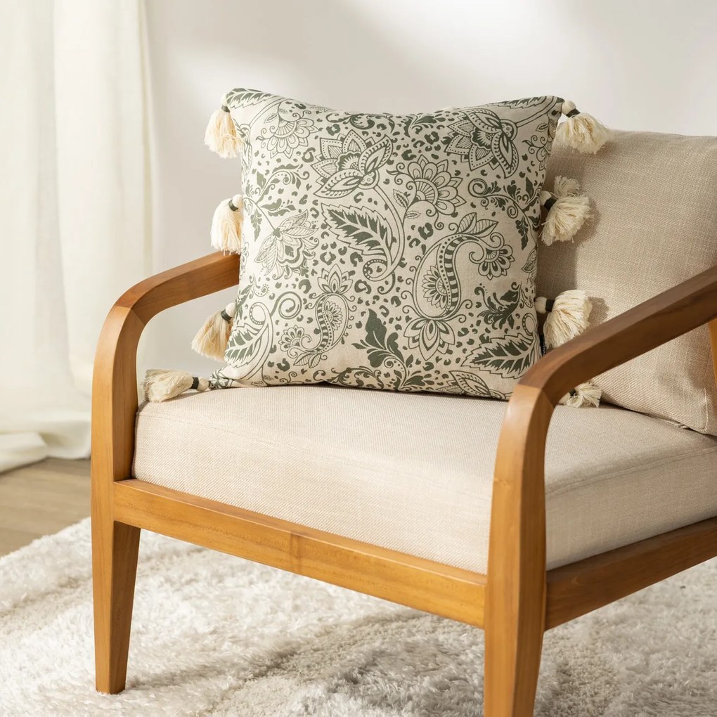 Poszewka na poduszkę Tassel Nomad Floral 45x45 cm