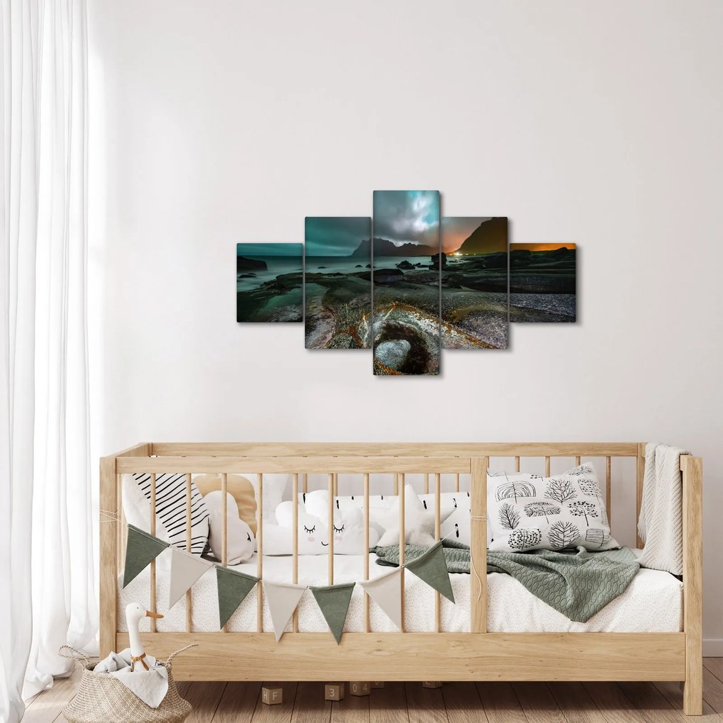 Obraz - Scena nocna (125x70 cm)