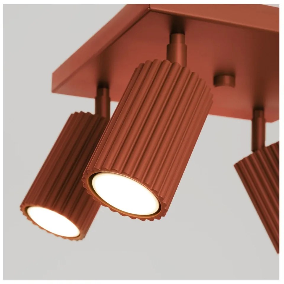 Ceglasta lampa sufitowa 25x25 cm Gleam – Nice Lamps
