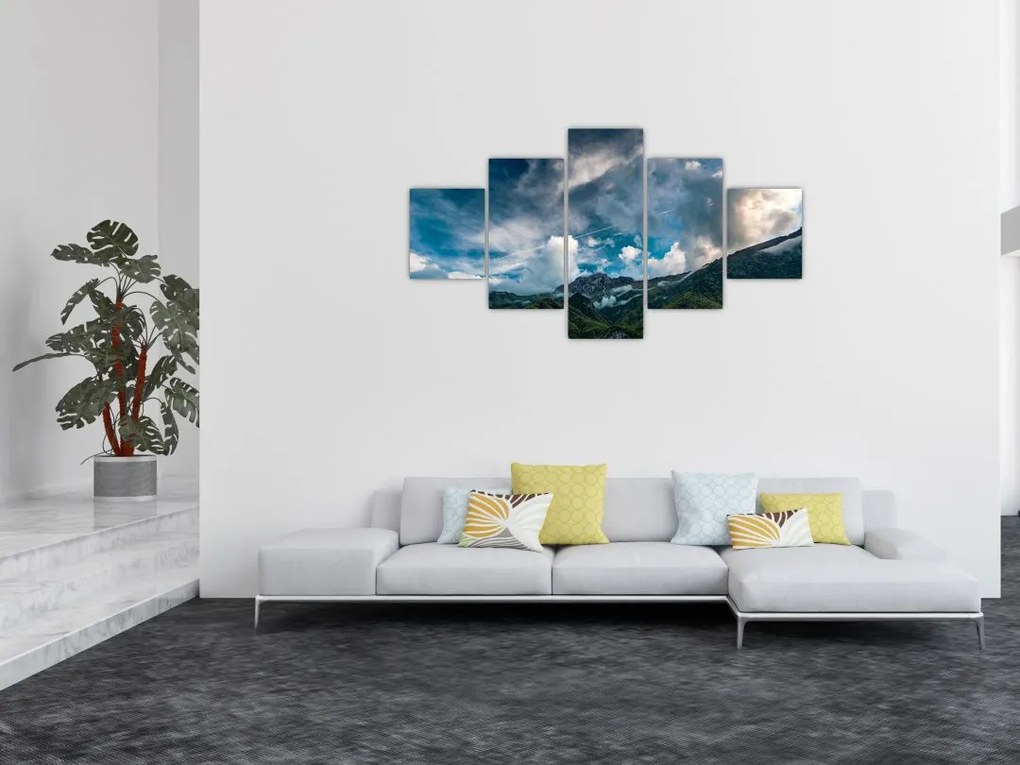 Obraz gór (125x70 cm)