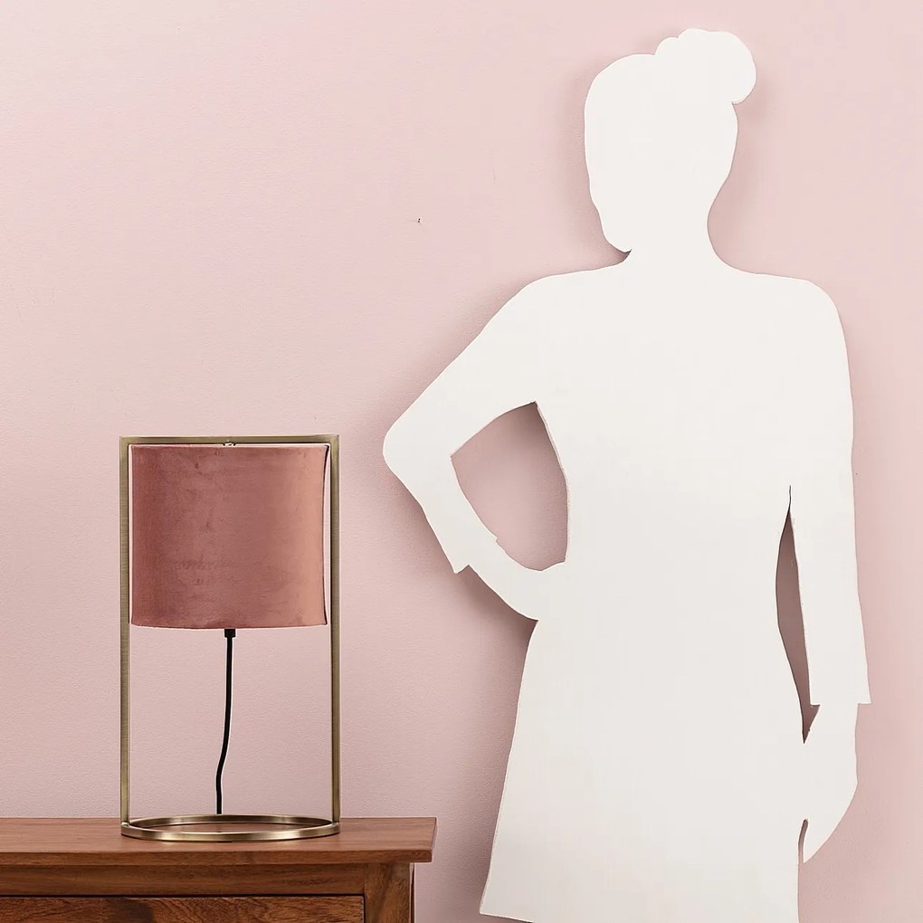 Lampa stołowa Santos Pink&Gold