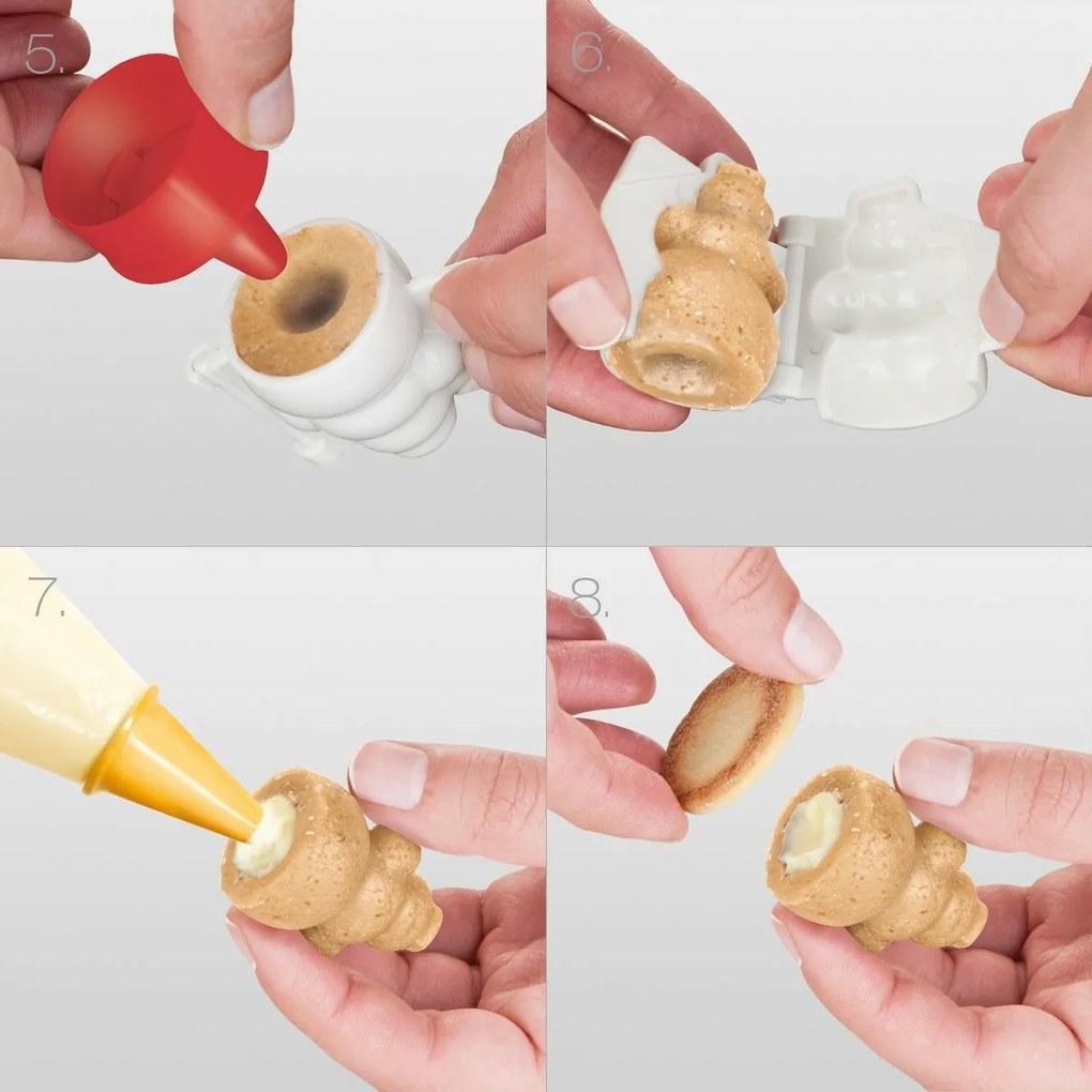 Foremki do nadziewanych wypieków DELICIA, Tescoma,