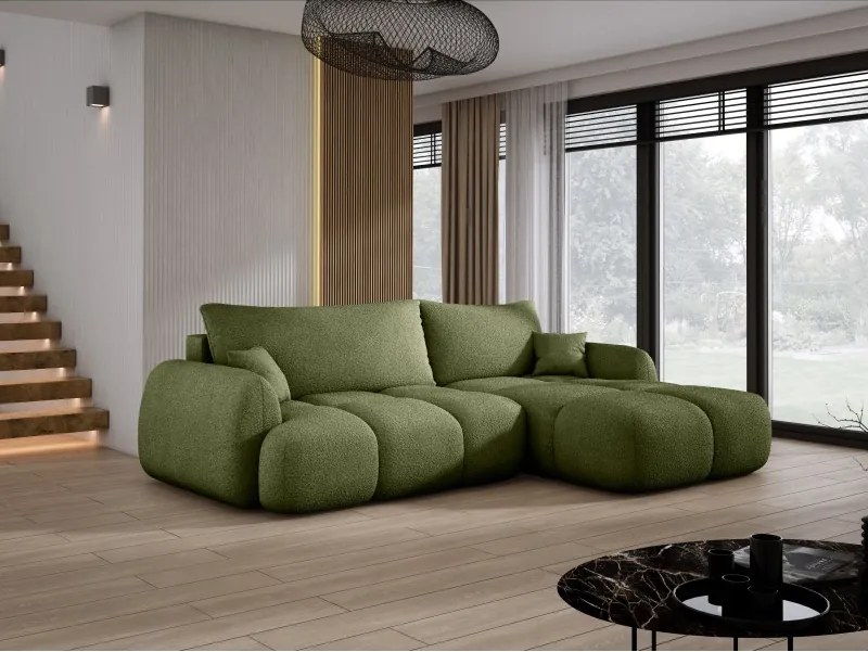 Narożnik COCO WIND z funkcją spania poduszkami i pojemnikiem NOW OR NEVER 38 WERSAL