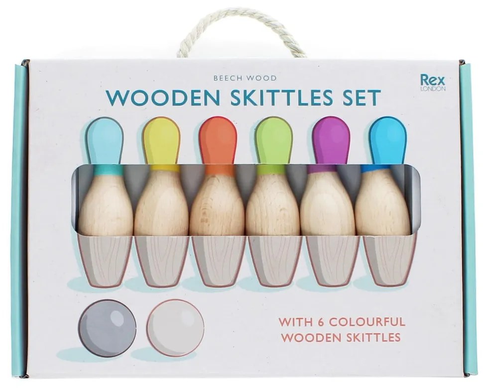 Kręgle Skittles Set – Rex London