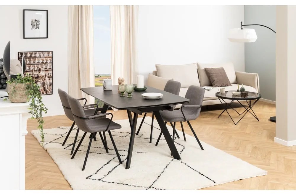Rozkładany stół ceramiczny 97x240 cm Blackburn – Actona