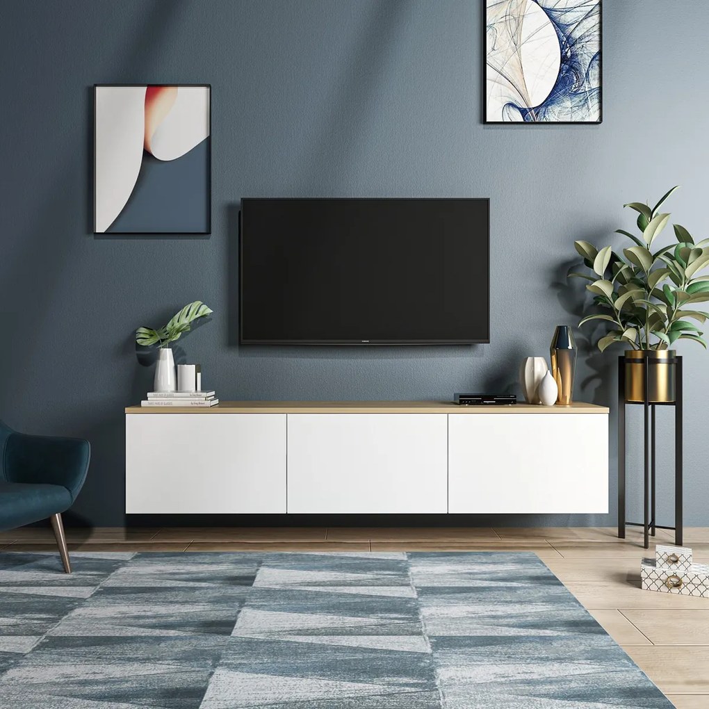 Stolik pod telewizor Neon White