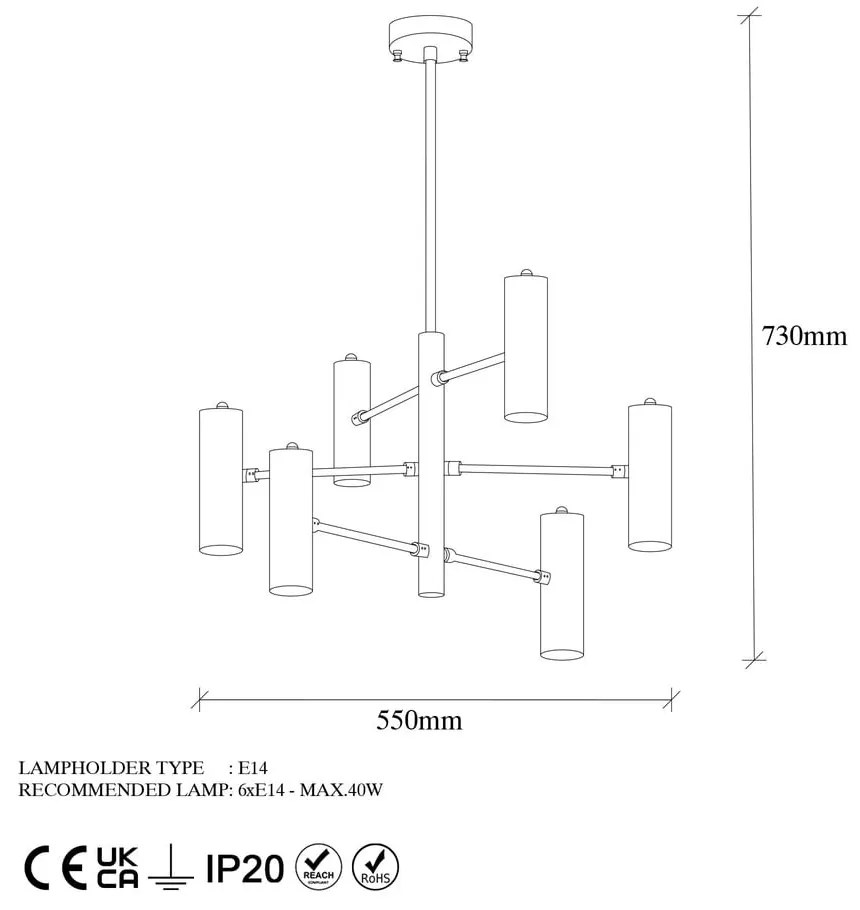 Lampa wisząca w kolorze złota z metalowym kloszem Gharib – Opviq lights