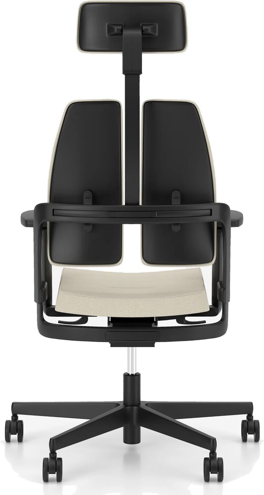 Ergonomiczne krzesło do biura Xilium Swivel Chair Duo Back UPH/P