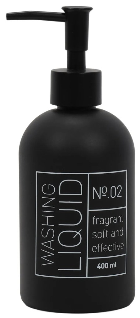 Szklany dozownik na mydło, 400 ml