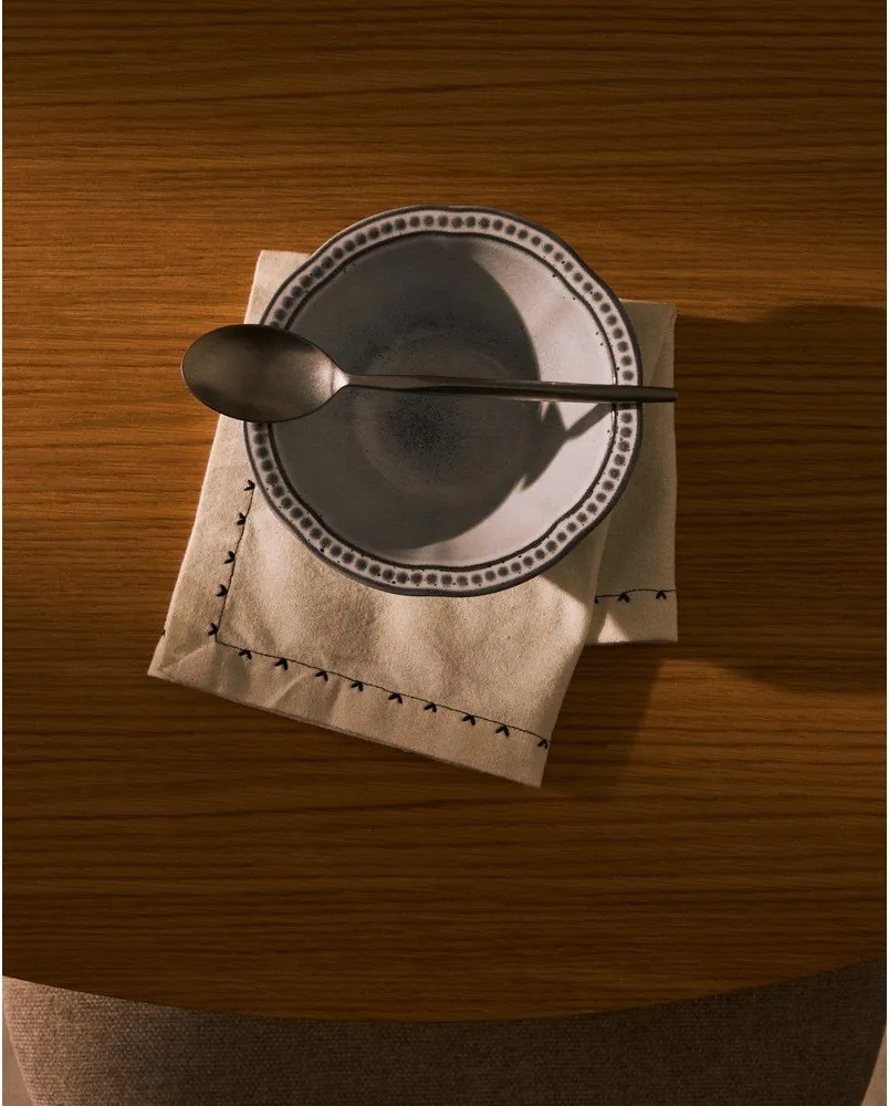 Niebieska ceramiczna miska na zupę Dovec – Kave Home