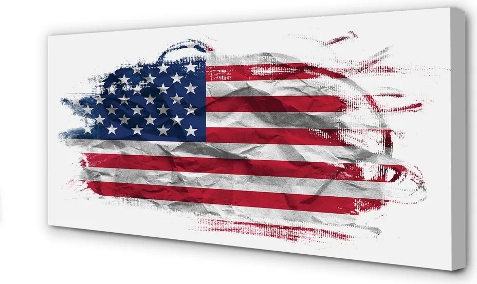 Obraz canvas na ścianę Flaga USA