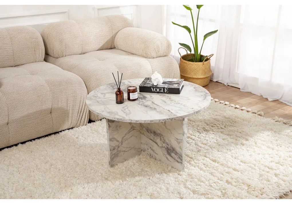 Stolik konferencyjny Harmo Freesia Marble