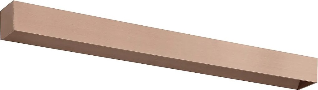 Nowoczesny kinkiet RETT - D?ugo?? 90 cm - LED SMD 24W - 2270lm -3K - góra i dó? - aluminium - br?z - IP20