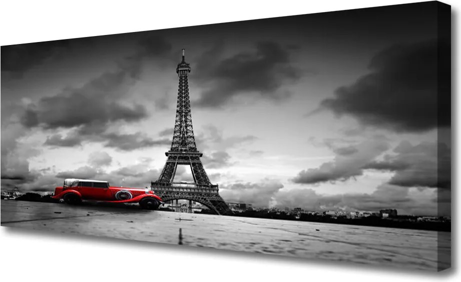 Obraz na płótnie Ikona Paryża: Wieża Eiffla