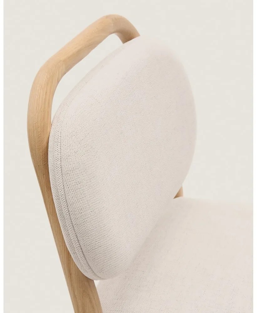 Beżowy hoker (wysokość siedziska 66 cm) Helda – Kave Home