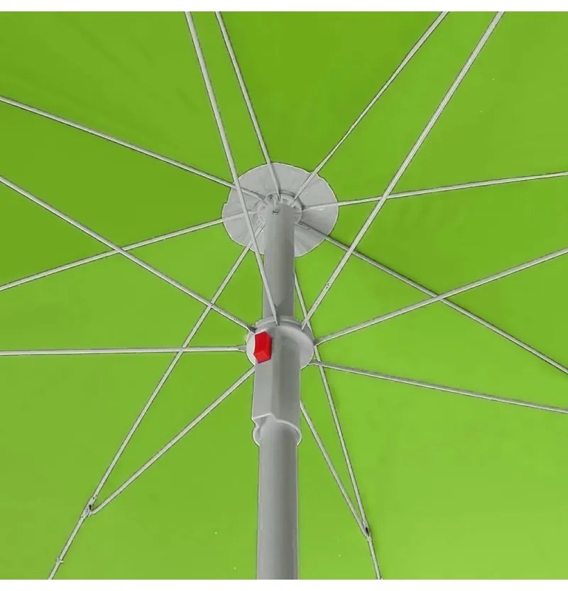 Przestawny parasol ogrodowy CORAL 180 cm, zielony