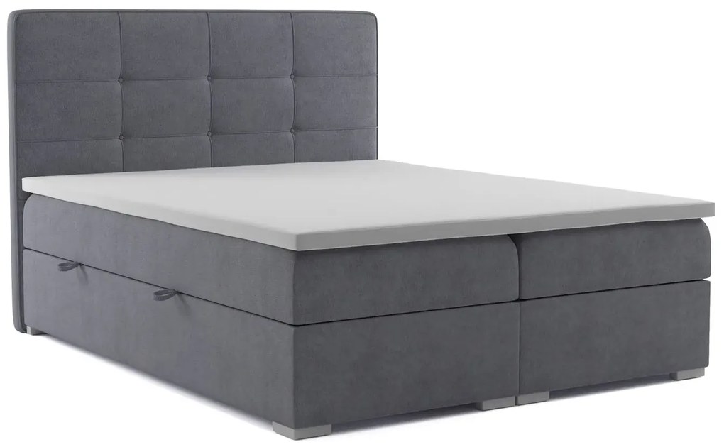 Dwuosobowe łóżko boxspring Nubis 160x200 - 32 kolory