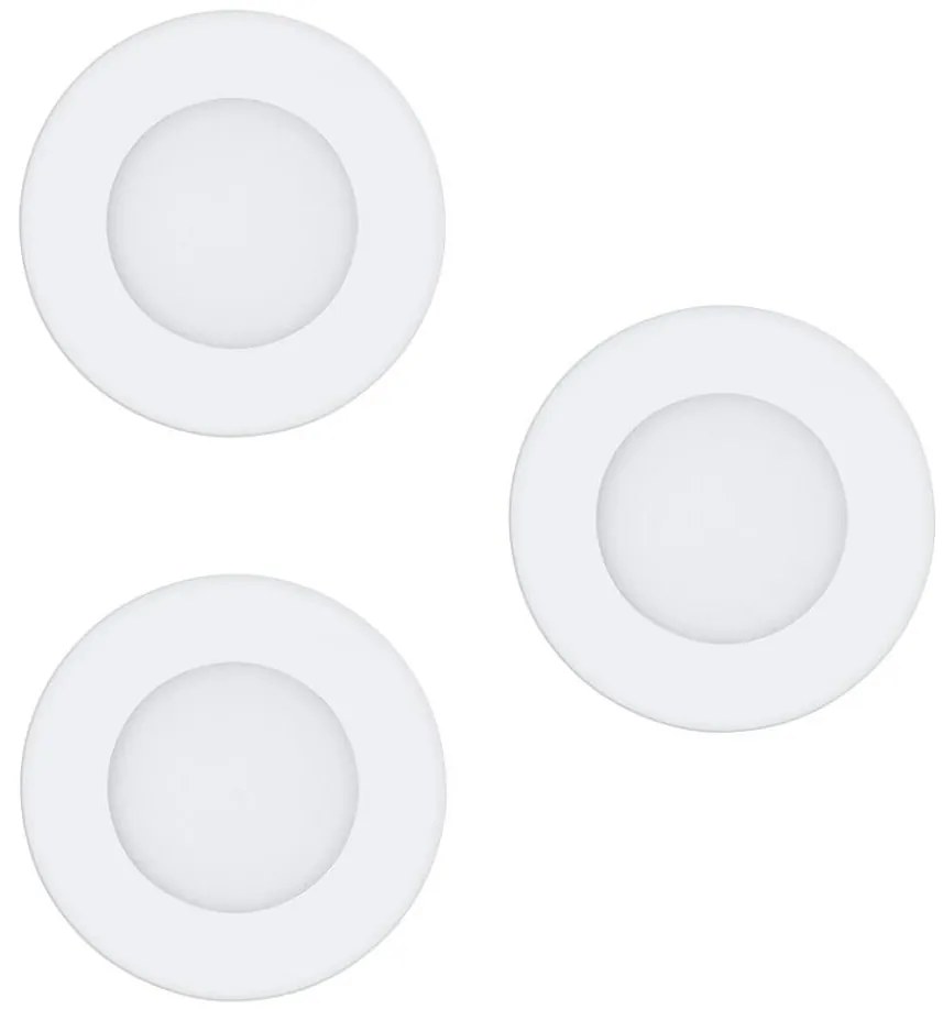 Eglo 97111 - ZESTAW 3x wpuszczanych opraw sufitowych LED FUEVA-RW 1xLED/2,8W/230V