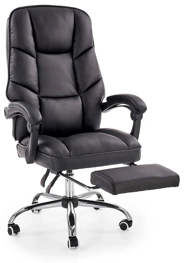 Ergonomiczny Fotel Czarny Gabinetowy Obrotowy Dowolny S4-Z83