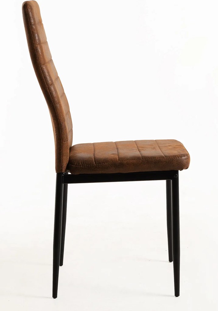 Zestaw 4 Krzese Lauter Ekoskóra