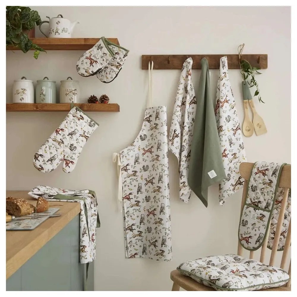Bawełniana rękawice kuchenne zestaw 2 szt. Forest Fable – Cooksmart ®