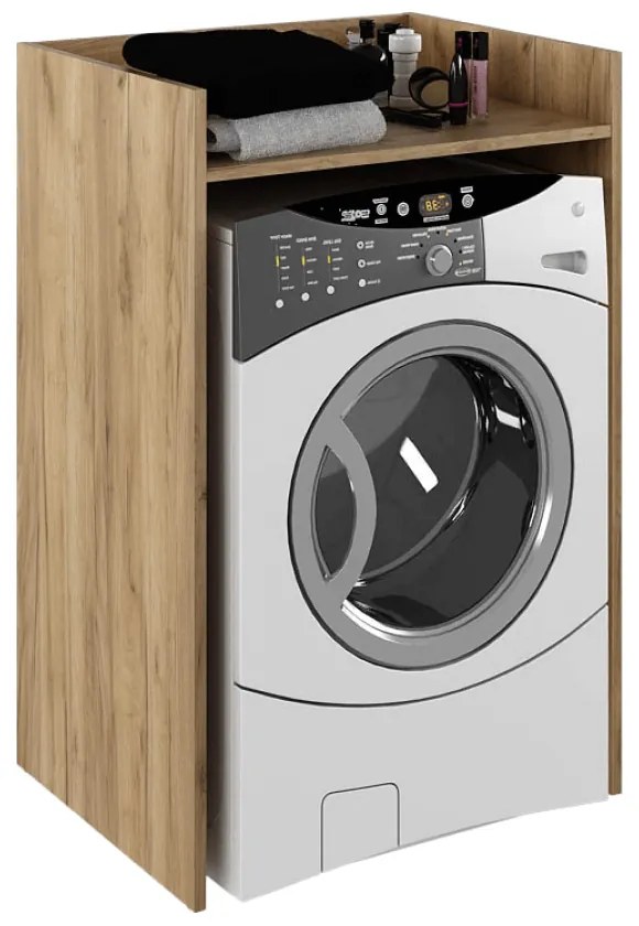 Szafka na pralkę VOJTO, dąb artisan