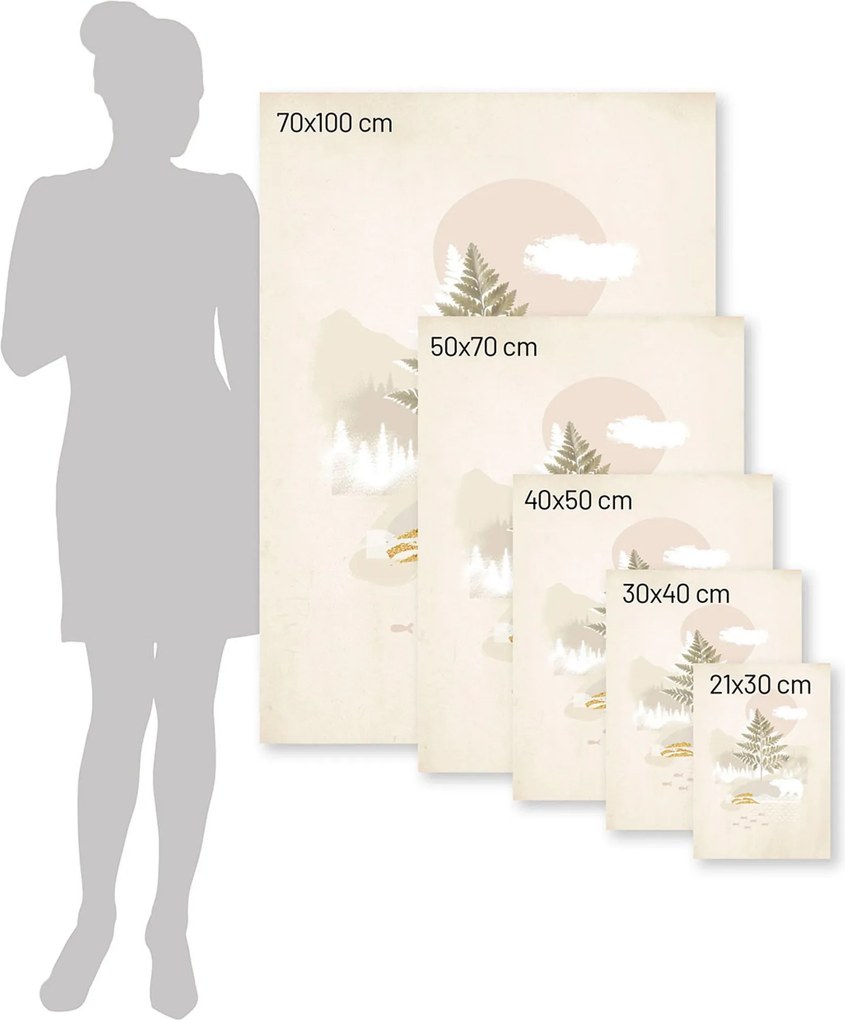 Plakat Beige Abstract II