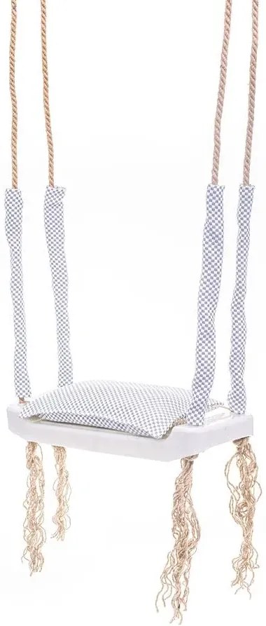 Szara huśtawka dla dziecka B8-F43