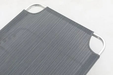 De-Luxe XL - aluminiowy leżak ogrodowy