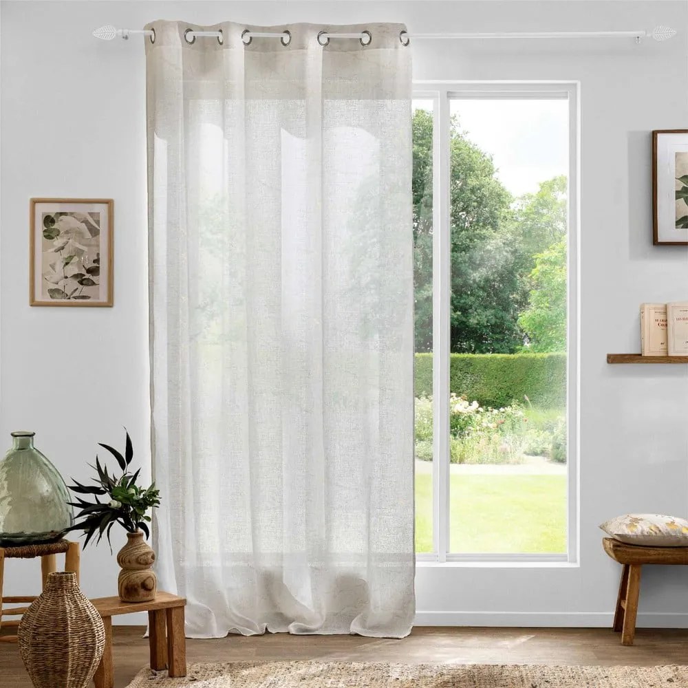 Beżowa firanka 140x280 cm Marius – douceur d'intérieur